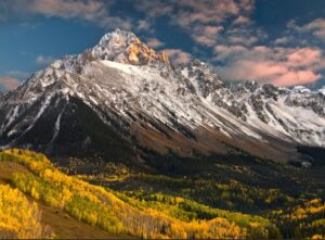 Step to Retirement in the San Juan Mountains near Montrose Colorado