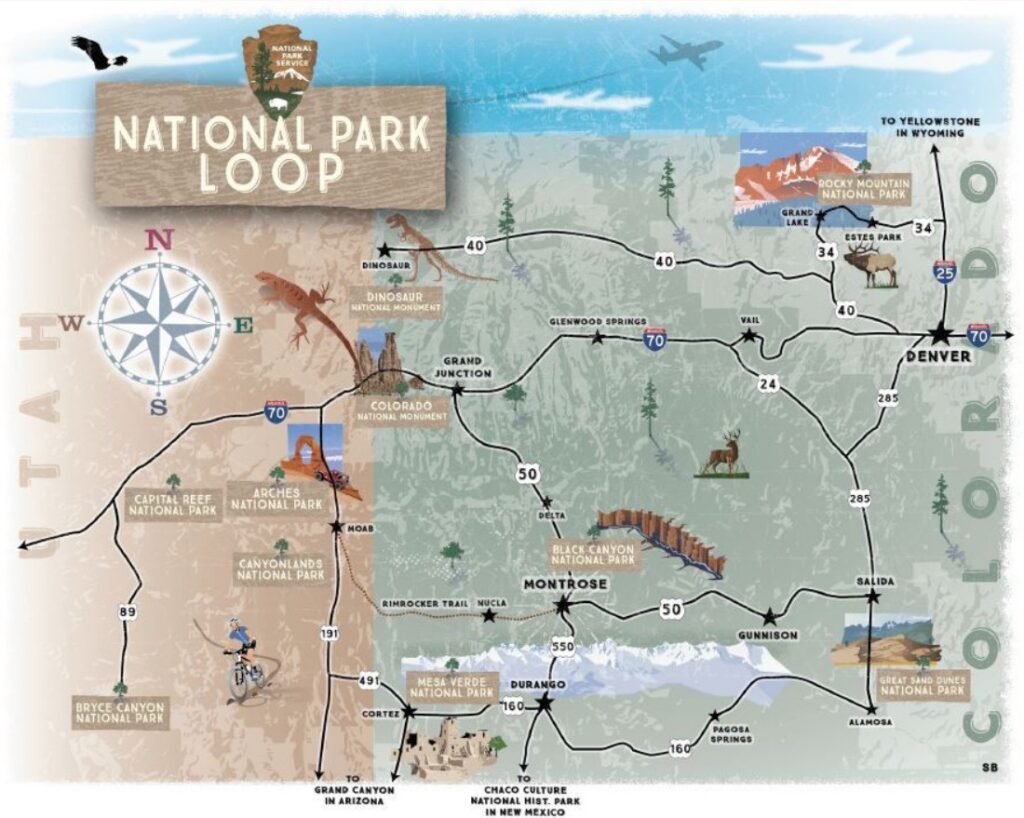 National Treasures near Montrose Colorado