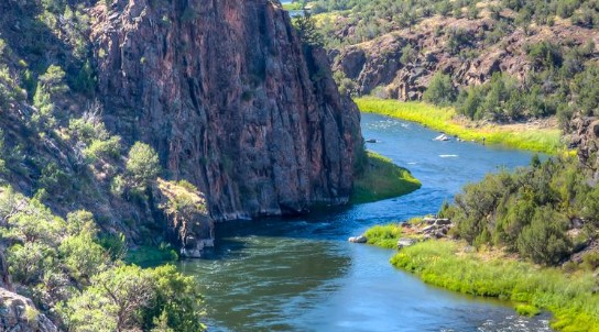 Near Montrose is Gunnison Gorge Wilderness