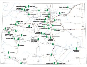 Colorado State Parks Map