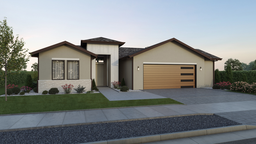 Spruce Point Patio Home Cascade Design B1