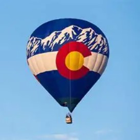 Colorado Flag Hat Air Balloon