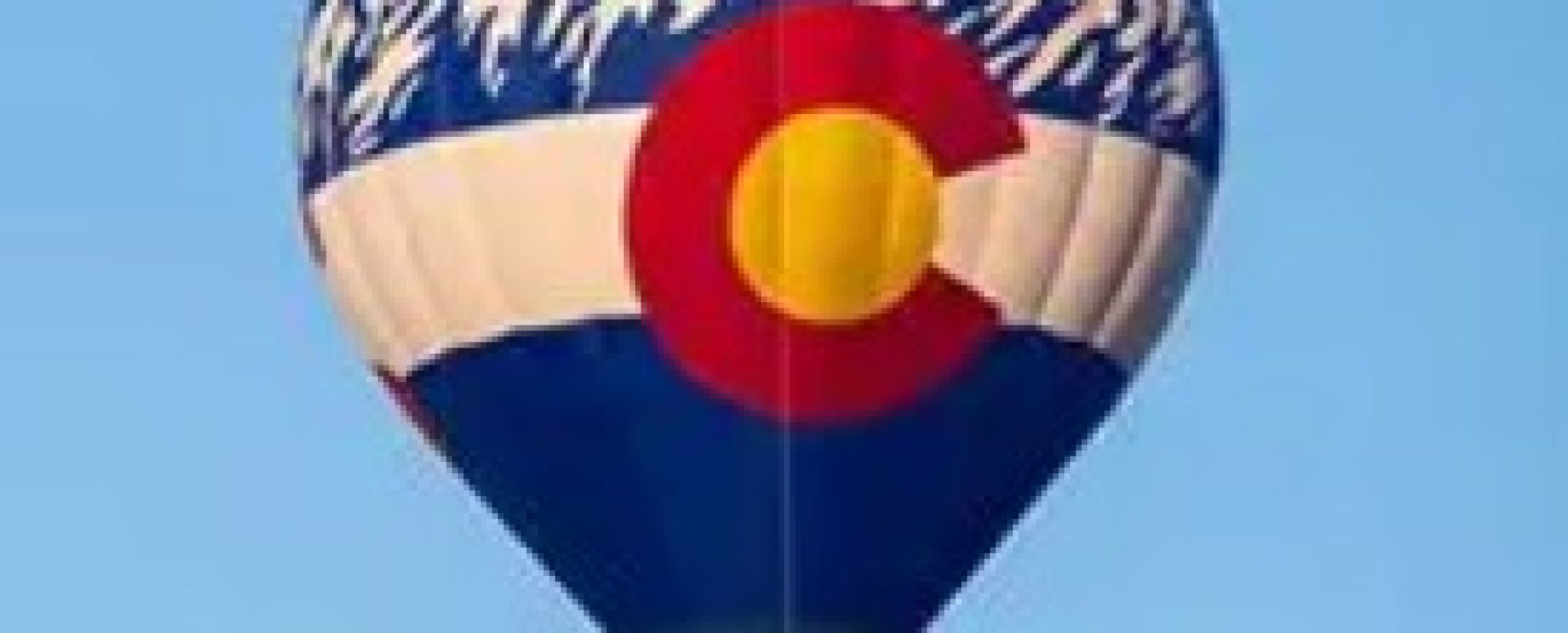 Colorado Flag Hat Air Balloon