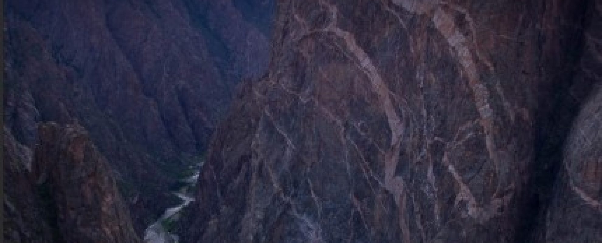 Awe-inspiring Black Canyon near Montrose Colorado