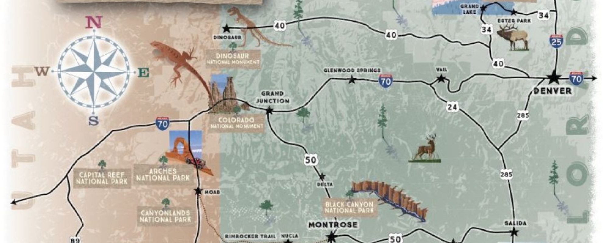 National Treasures near Montrose Colorado